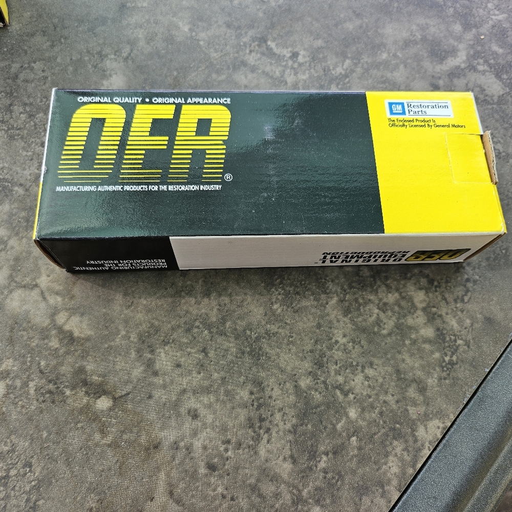 Original Rearview Chevy Mirror -